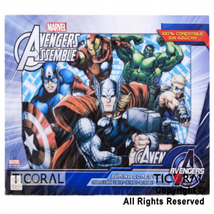 LAMINA COMESTIBLE THE AVENGERS VARIOS MODELOS PARA TORTAS 27CM x 21CM x 1
